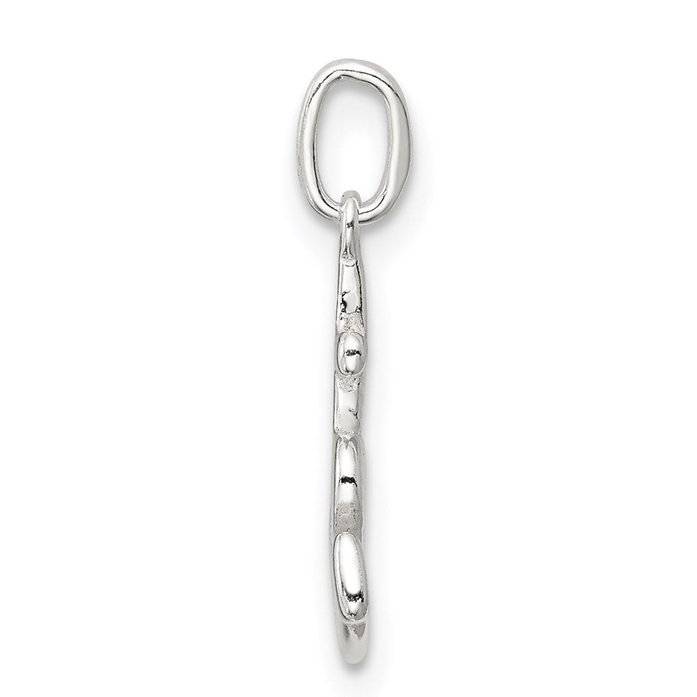 Sterling Silver Hope, Faith, and Charity Charm QC6336