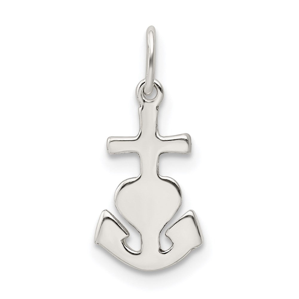 Sterling Silver Hope, Faith, and Charity Charm QC6336