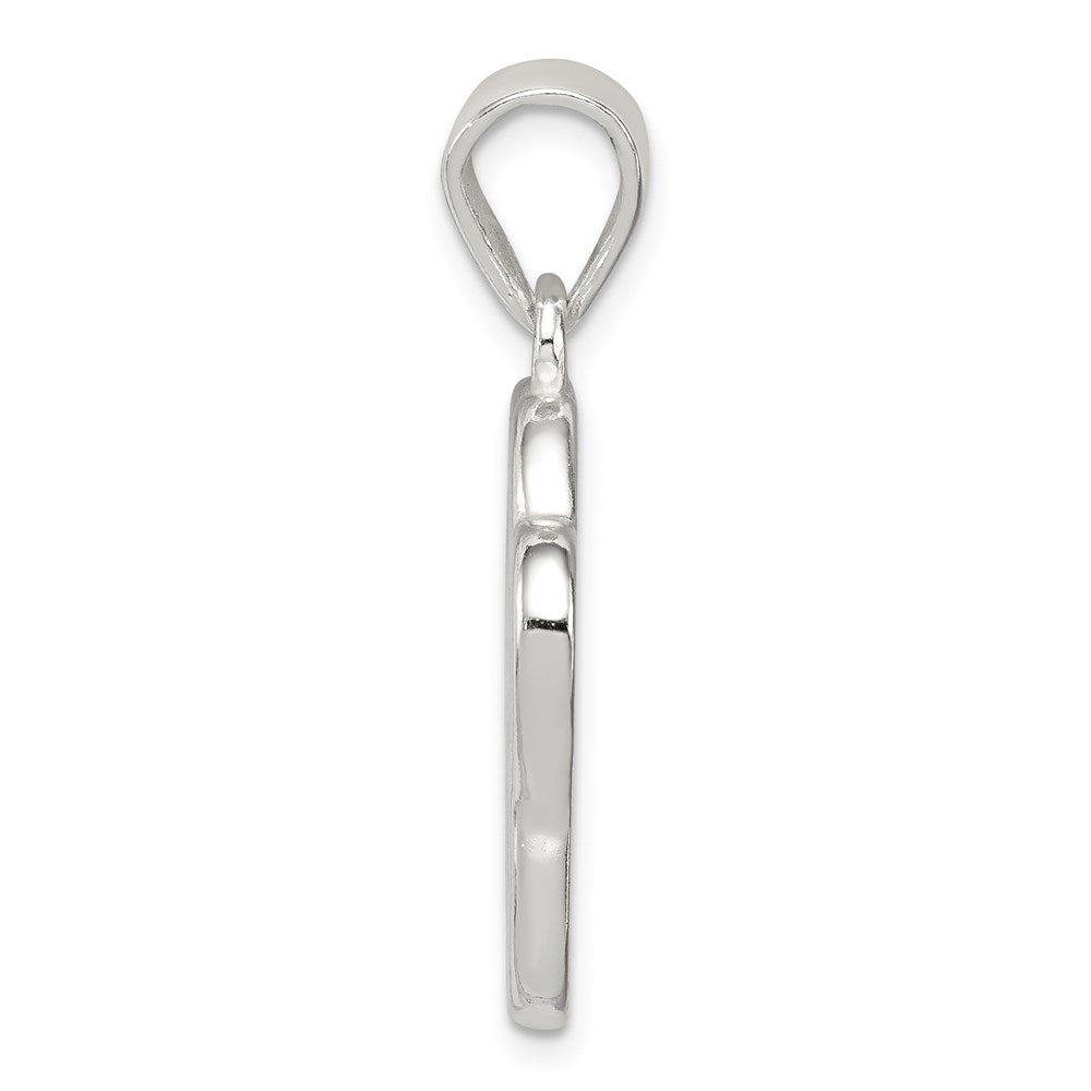 Sterling Silver Paw Pendant QC6354