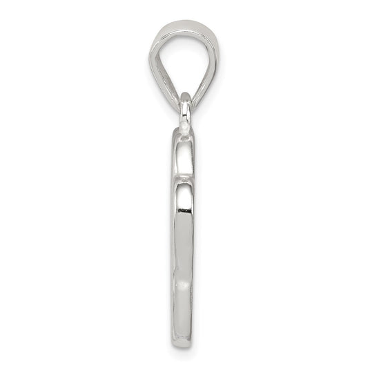 Sterling Silver Paw Pendant QC6354