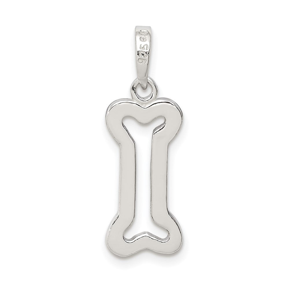 Sterling Silver Bone Pendant QC6355