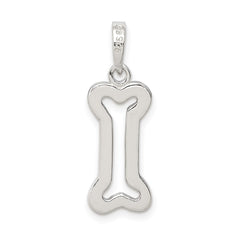 Sterling Silver Bone Pendant QC6355