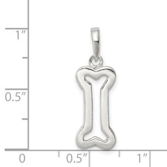 Sterling Silver Bone Pendant QC6355