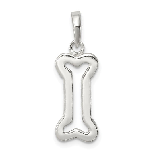Sterling Silver Bone Pendant QC6355