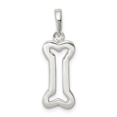 Sterling Silver Bone Pendant QC6355