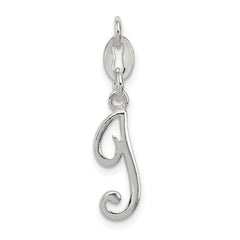 Sterling Silver Letter I Initial Charm QC6510I