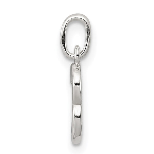 Sterling Silver Letter B Initial Charm QC6511B