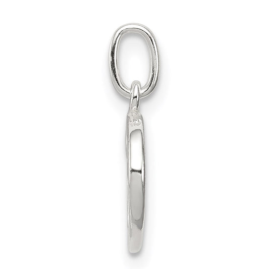 Sterling Silver Letter D Initial Charm QC6511D