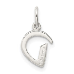 Sterling Silver Letter D Initial Charm QC6511D