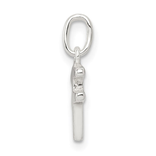 Sterling Silver Letter F Initial Charm QC6511F