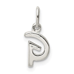 Sterling Silver Letter G Initial Charm QC6511G