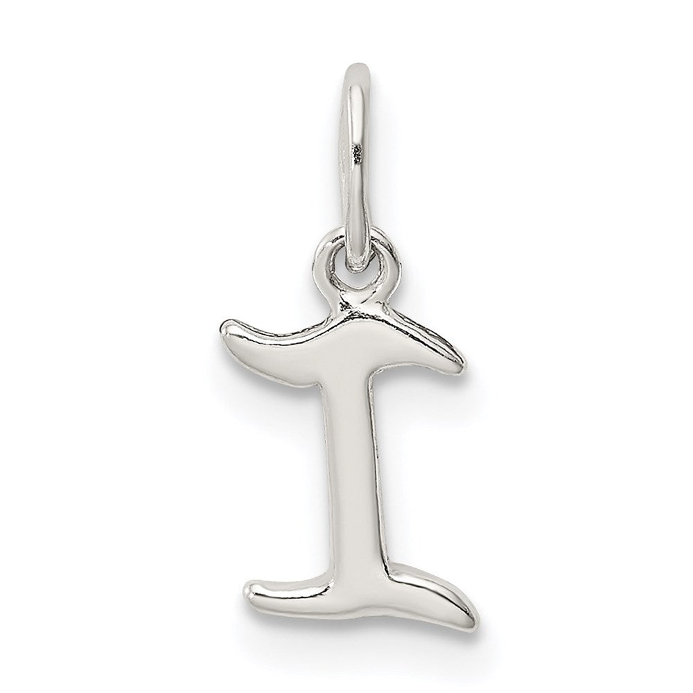 Sterling Silver Letter I Initial Charm QC6511I