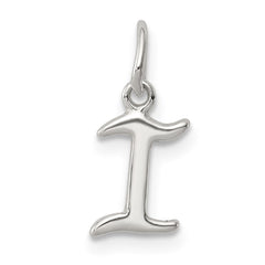 Sterling Silver Letter I Initial Charm QC6511I
