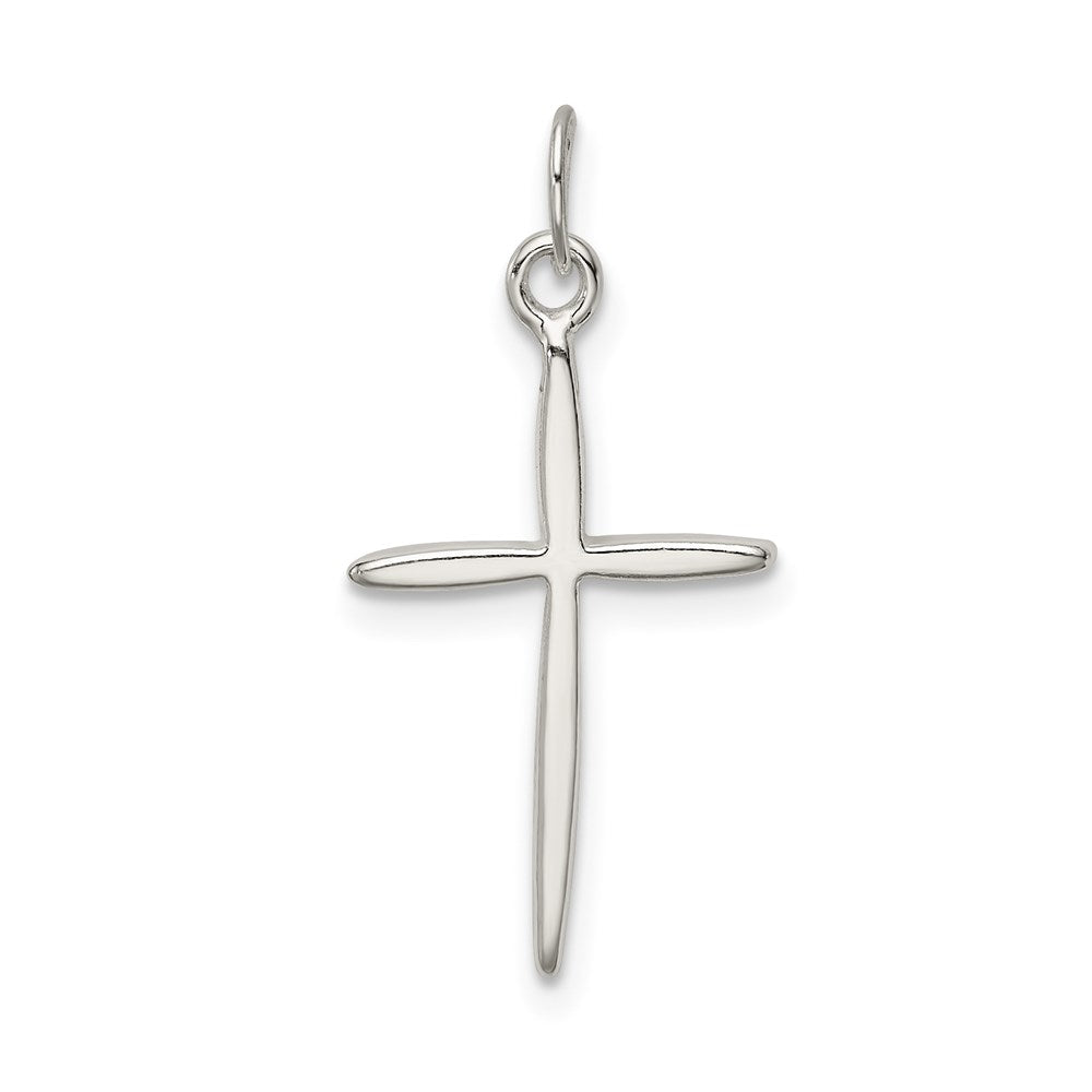 Sterling Silver Passion Cross Charm QC6665