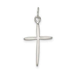 Sterling Silver Passion Cross Charm QC6665