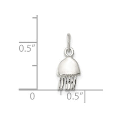 Sterling Silver Jellyfish Charm QC6945