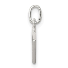 Sterling Silver Enameled Ace Of Hearts Card Charm QC6984