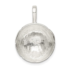 Sterling Silver Basketball Charm QC699