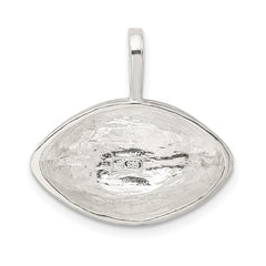 Sterling Silver Football Charm QC700