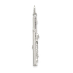 Sterling Silver Flute Charm QC7113