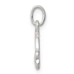 Sterling Silver Enameled I Love My Dog Charm QC7149