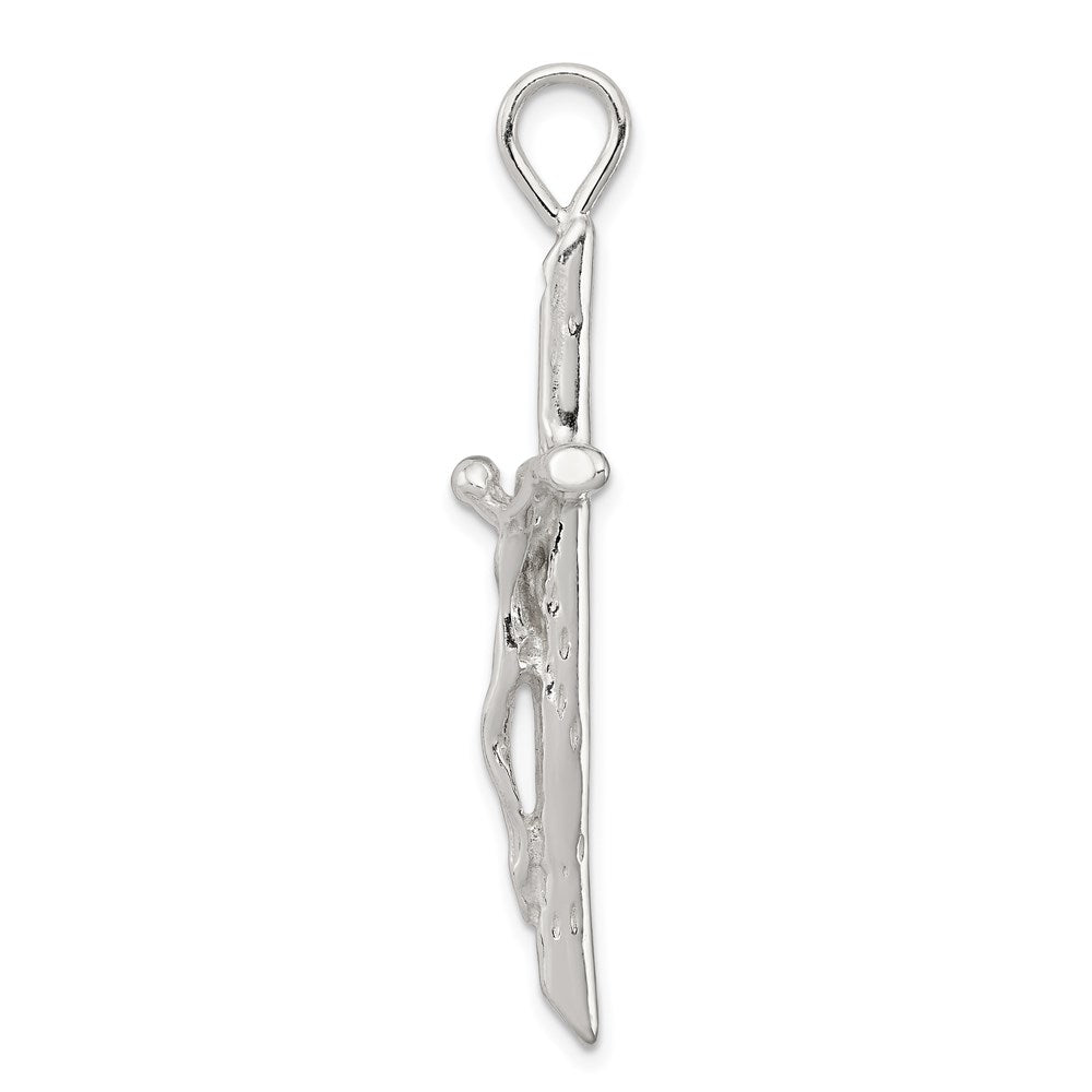 Sterling Silver Crucifix Pendant QC7337
