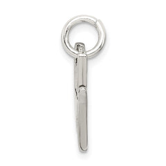 Sterling Silver Antiqued Sign Language Charm QC7480