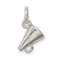 Sterling Silver Megaphone Charm QC766
