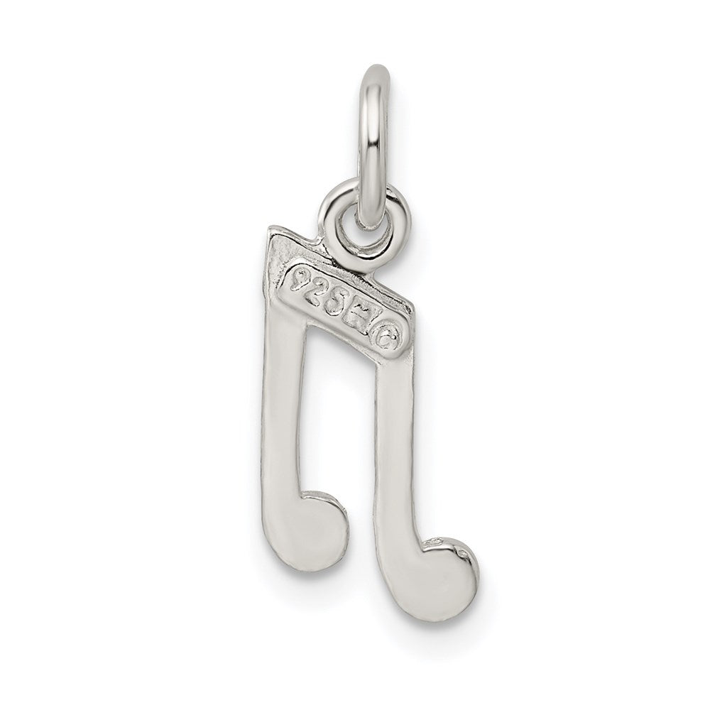 Sterling Silver Music Notes Charm QC776