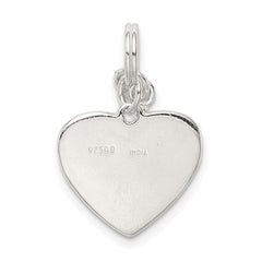 Sterling Silver Cat Lover Pendant QC7839