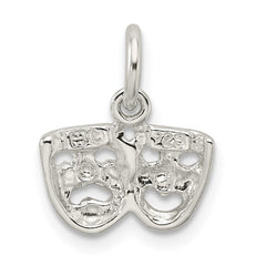 Sterling Silver Comedy/tragedy Charm QC800