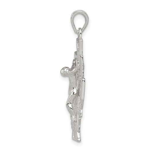 Sterling Silver Polished Mini Caravaca Crucifix Pendant QC8135
