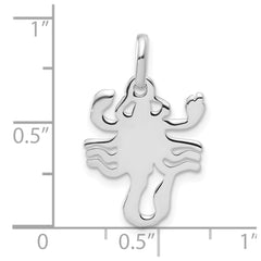 Sterling Silver Scorpion Charm QC897