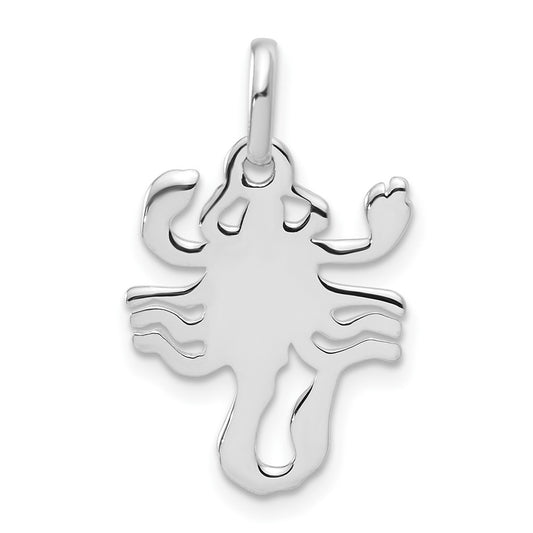 Sterling Silver Scorpion Charm QC897