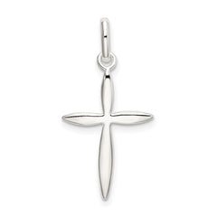 Sterling Silver Polished Passion Cross Charm QC9029