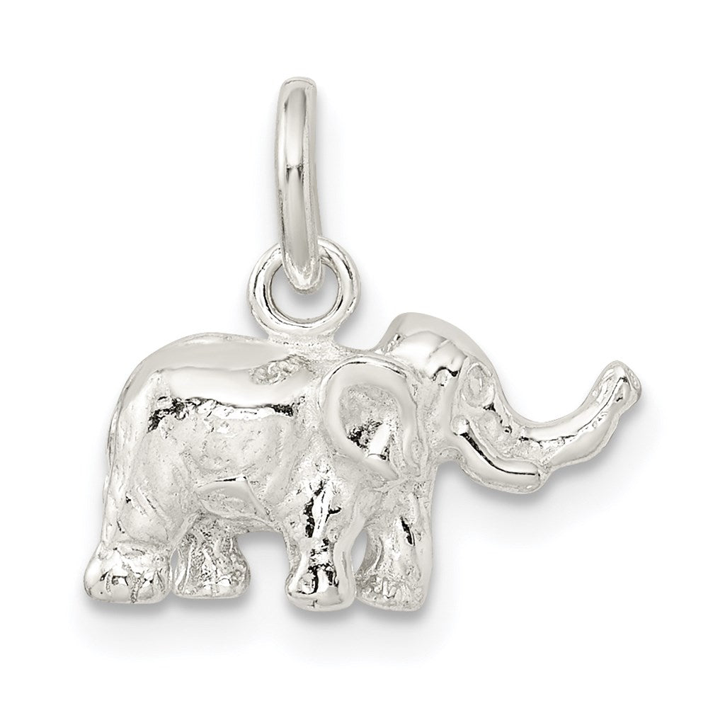 Sterling Silver Elephant Charm QC908