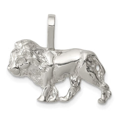 Sterling Silver Lion Charm QC909