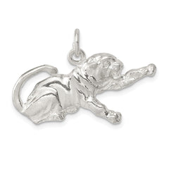 Sterling Silver Tiger Charm QC910