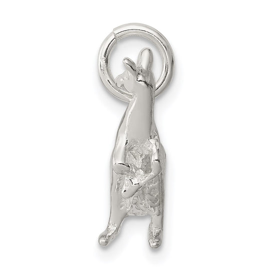 Sterling Silver Kangaroo Charm QC916