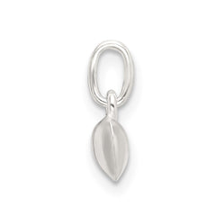 Sterling Silver Polished Puffed Heart Charm QC9183
