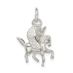 Sterling Silver Pegasus Charm QC919