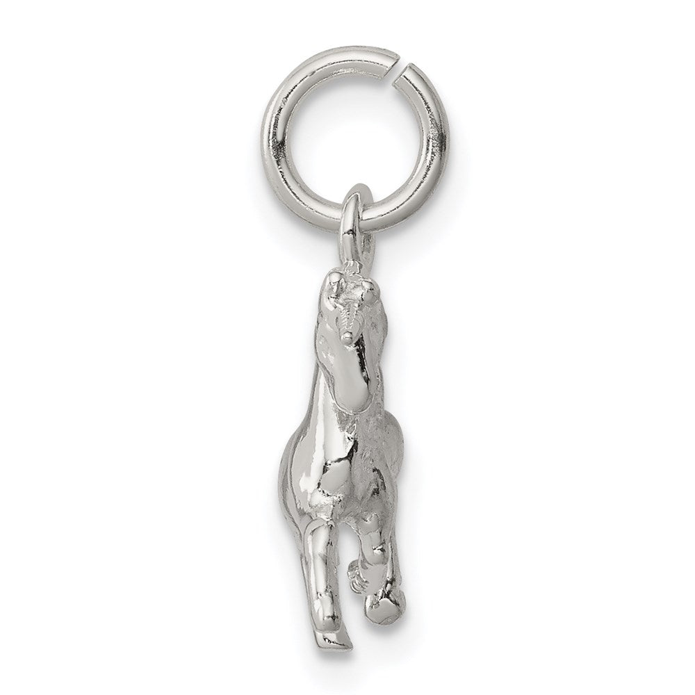 Sterling Silver Unicorn Charm QC920