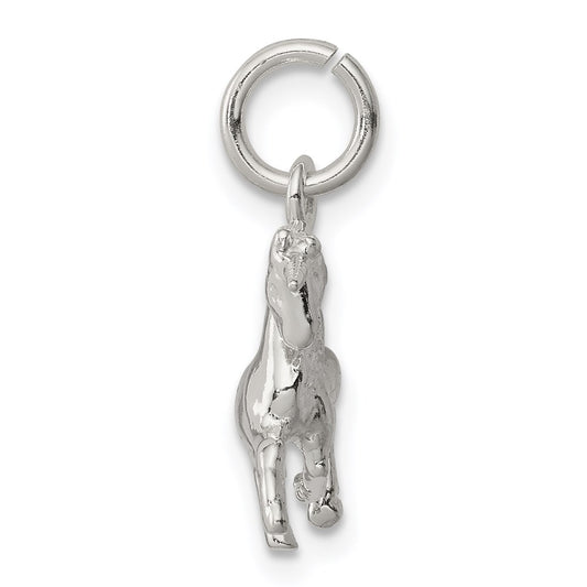 Sterling Silver Unicorn Charm QC920