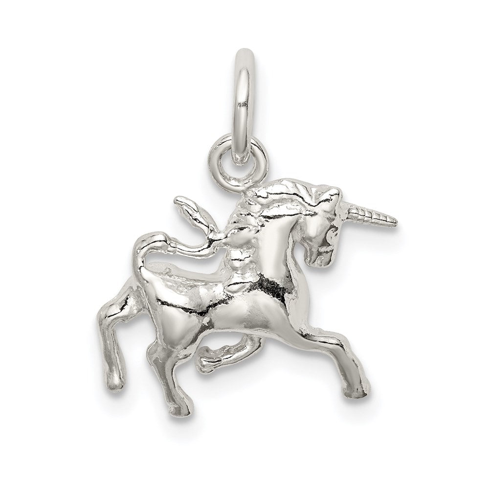 Sterling Silver Unicorn Charm QC920