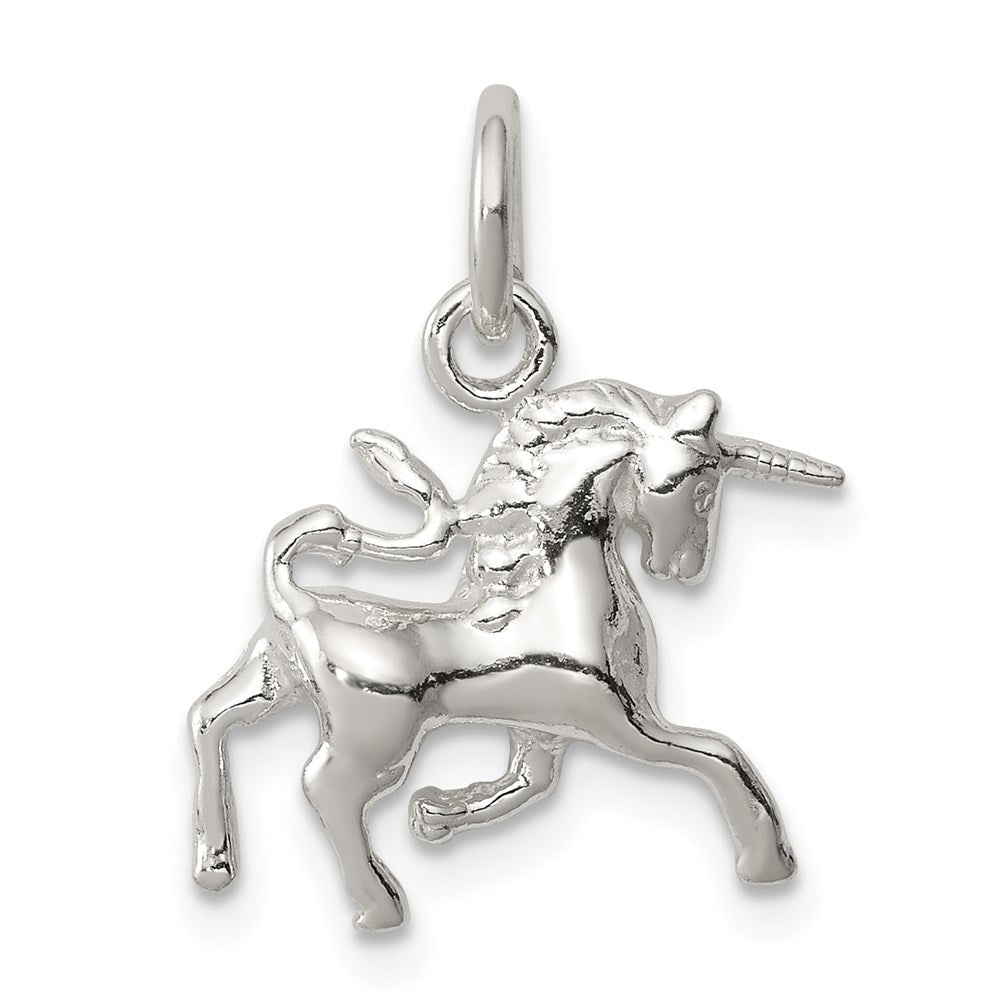 Sterling Silver Unicorn Charm QC920