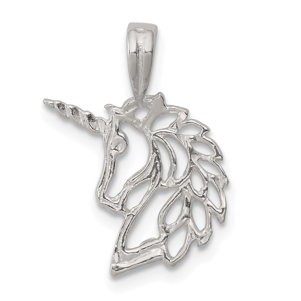 Sterling Silver Unicorn Charm QC921