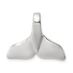 Sterling Silver Whale Tail Charm QC944