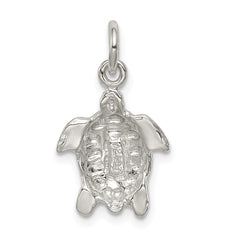 Sterling Silver Turtle Charm QC949
