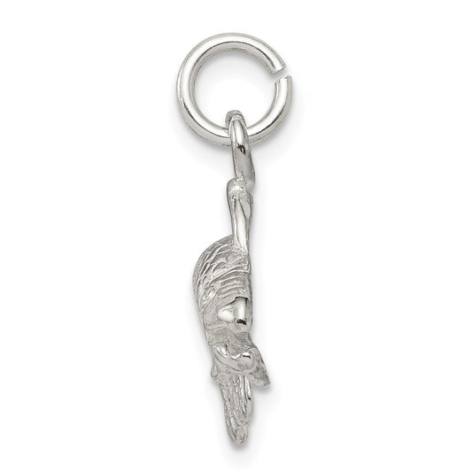 Sterling Silver Fish Charm QC957