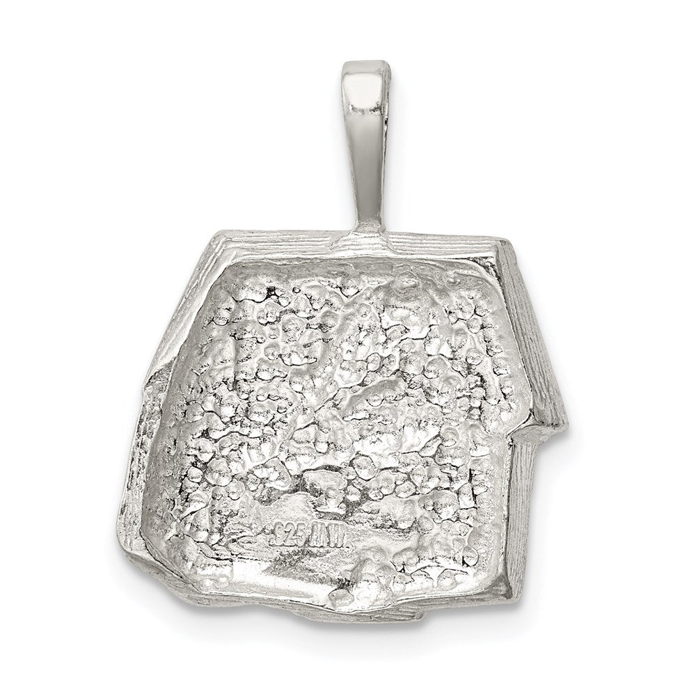 Sterling Silver House Charm QC997